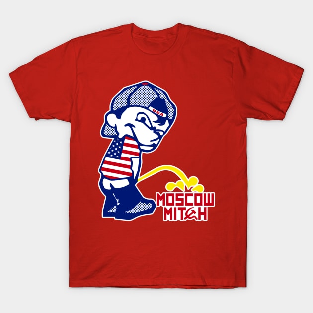 Patriot Pee On Moscow Mitch T-Shirt by EthosWear